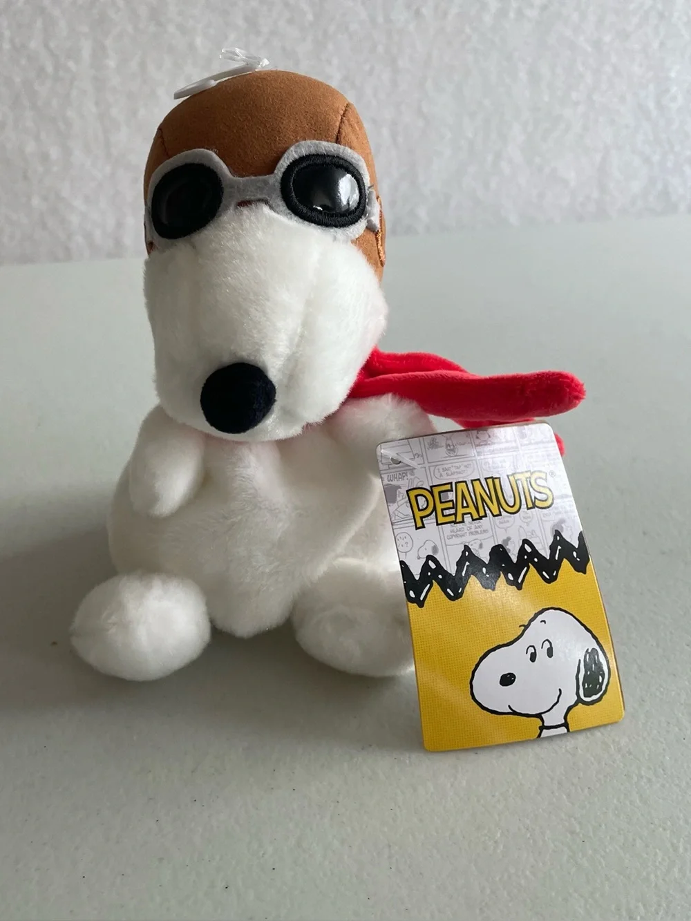 Snoopy, Red Baron Stuffed Animal, Plush Toy, Peanuts Official Merchandise NWT - Picture 10 of 16